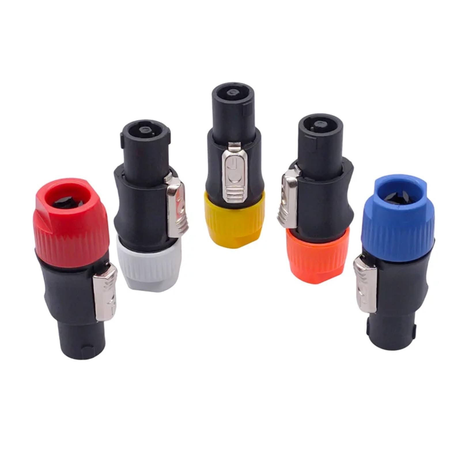 Złącza Speakon 4-biegunowe męskie złącze głośnika audio Powercon 1 szt. (T-Red)