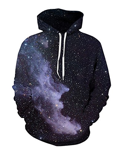 sankill Sweat Capuche Hommes Hoodie Coloré HD 3D Imprimé Pullover Unisex Harajuku à Manches Longues Sweatshirt