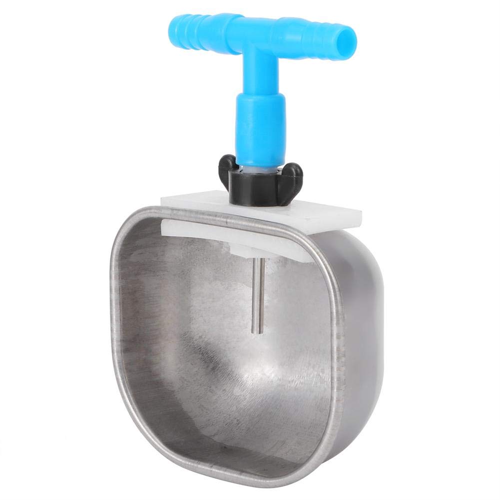 5Pcs Alimentador de Agua Acero Inoxidable Bebedero de Conejo automático Bebedero Pezón Bebedero Granja Ganadería Accesorio para Beber(Big)