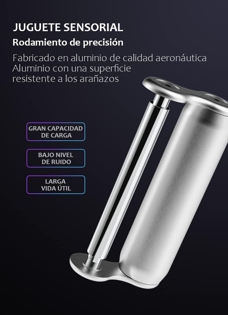 Acdolf Fidget Roller Para Mano – Rodillo De Palma Que Alivia El Estrés, La Ansiedad Y La Tensión, Ideal Para Adultos Y Niños