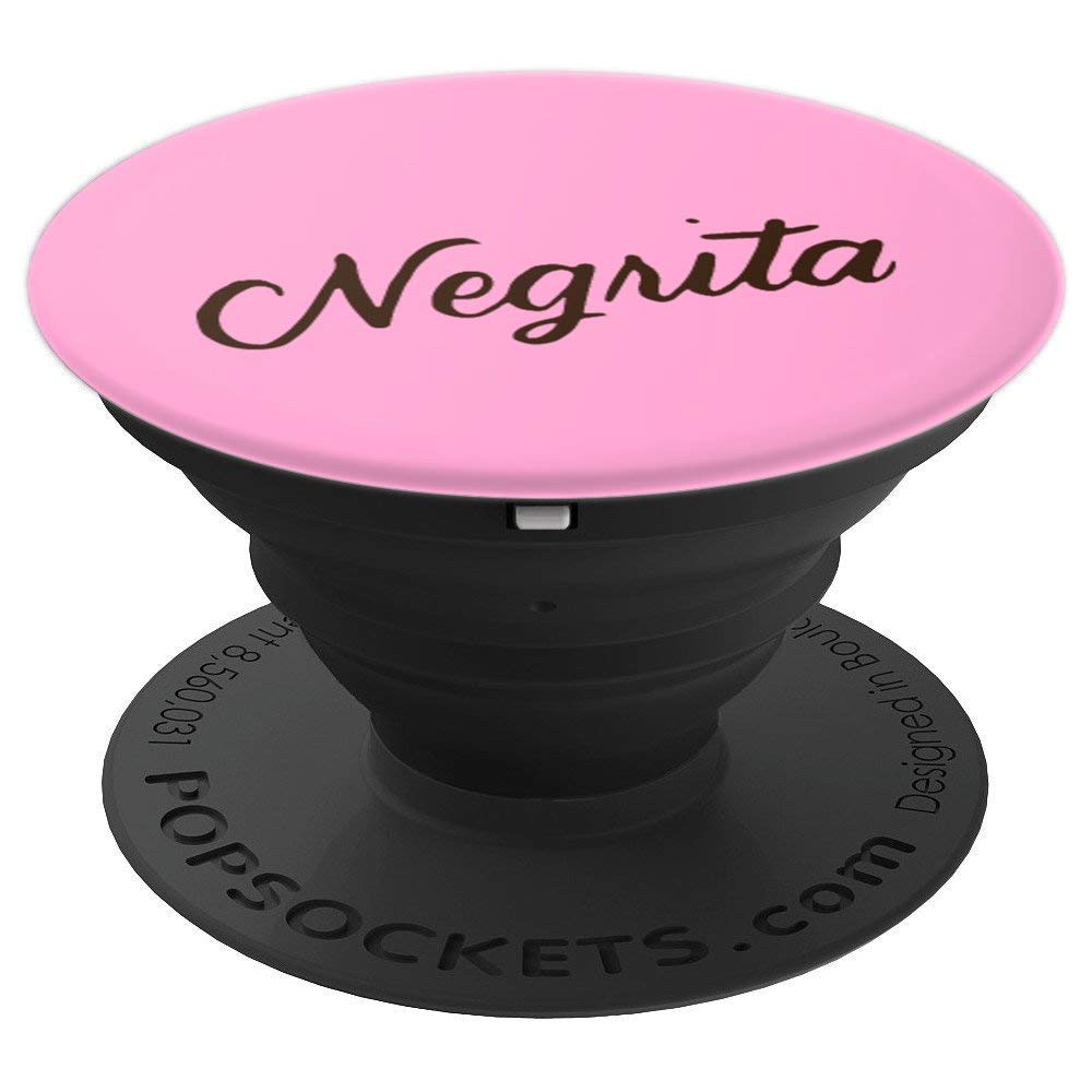 Negrita Afro Latina Pride Chica Bonita Black Spanish Gifts PopSockets PopGrip: Swappable Grip for Phones & Tablets