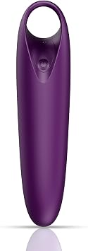 Portable Handheld Electric Back Massager - Mini Waterproof&Rechargeable Handheld Deep Tissue Neck Violet