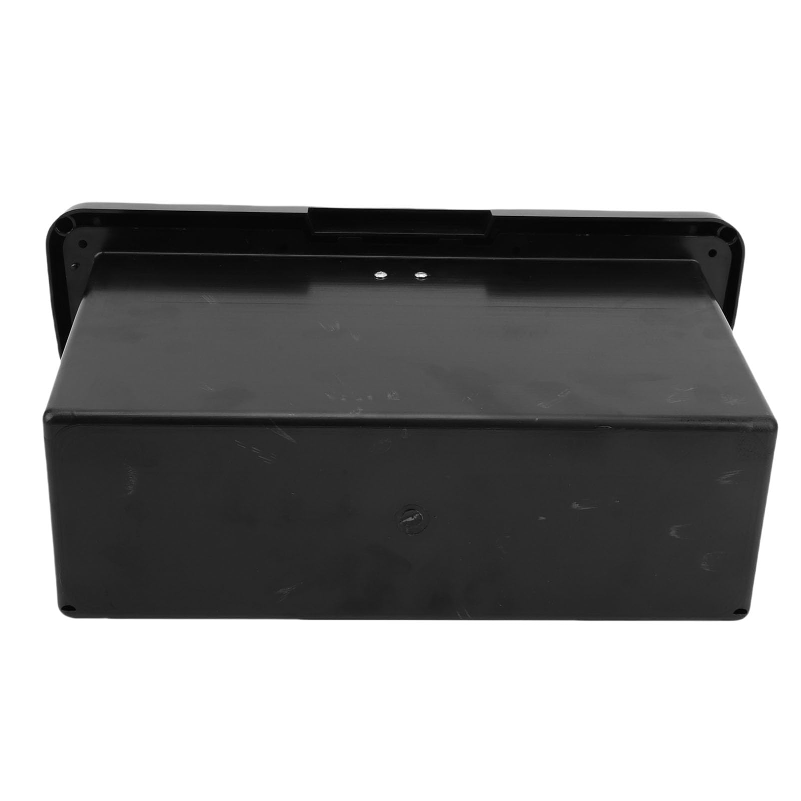 Aramox Almacenamiento de Yates para Pontones de Barcos, Caja de Muelle de ABS con Portavasos, Multifuncional para Yates, Veleros, Barcos de Pesca y Vehículos Recreativos, Tamaño 11,42 X 6,69 X 4,33