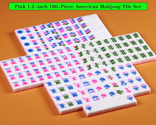 American Mahjong Set 166 Mahjong Tile Set miniatura 3