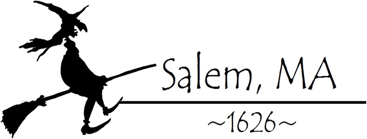 CafePress Salem, MA 1626 Sticker Square Bumper Sticker Car Decal
