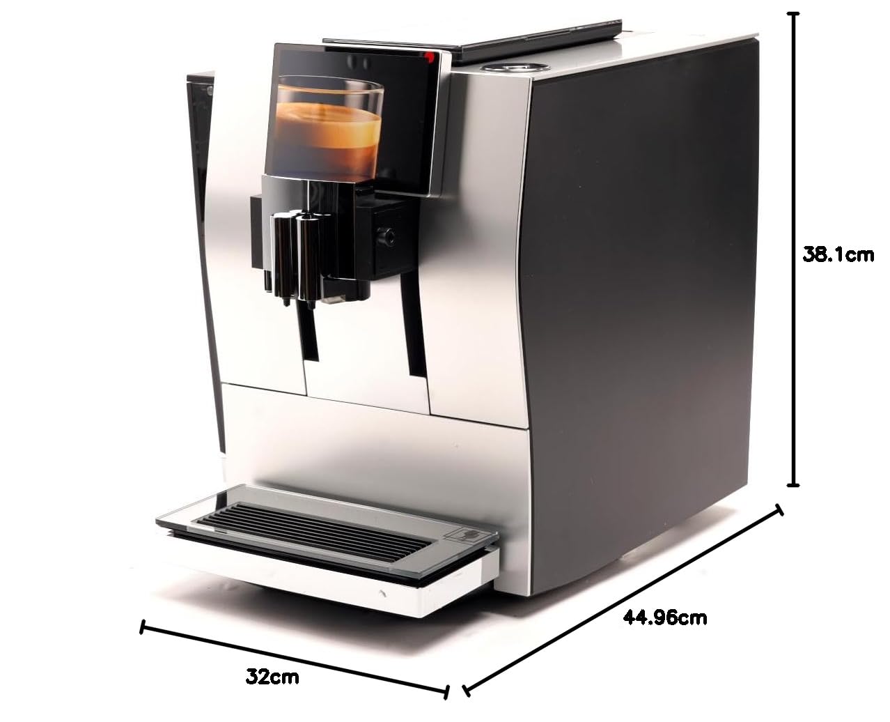 Jura Z8 Aluminum Automatic Espresso & Cappuccino Machine with Jura Z8 Aluminum Automatic Espresso & Cappuccino Machine with