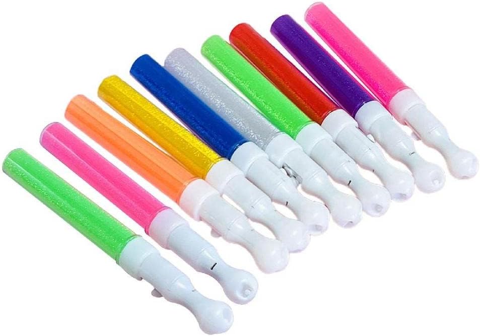 Glow Sticks 10 Pack LED Sticks BatteryPowered Glow Sticks