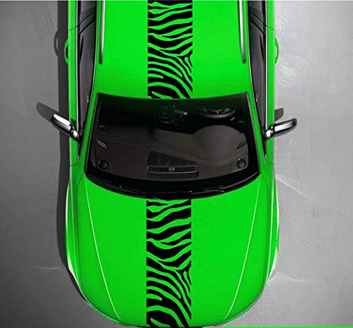 Paski wyścigowe typu zebra paski zebra, zestaw 3 sztuk, naklejki, wiele kolorów do wyboru, tuning, naklejki, naklejki wyścigowe, sporty motorowe, paski wyścigowe