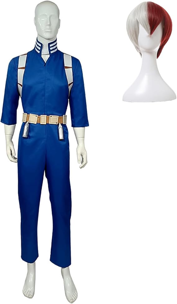コスプレ　衣装　ACOS製　僕のヒーローアカデミア　雄英高校学校　ヒロアカ　制服 Amazon.co.jp: [神併良品] 轟焦凍 コスプレ ウィッグ付き 戦闘服