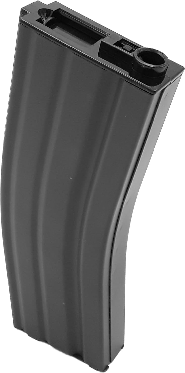 G&G Armament G&G Airsoft 450rd GR15 / GR16 / M4 / M16 Metal High Capacity AEG Hi-Cap Magazine, Gray
