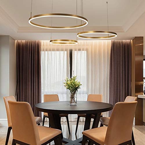 Lustre LED réglable à télécommande pour corriger l'éclairage sombre du salon