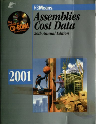 Assemblies Cost Data 2001 (MEANS ASSEMBLIES COS... 0876295820 Book Cover