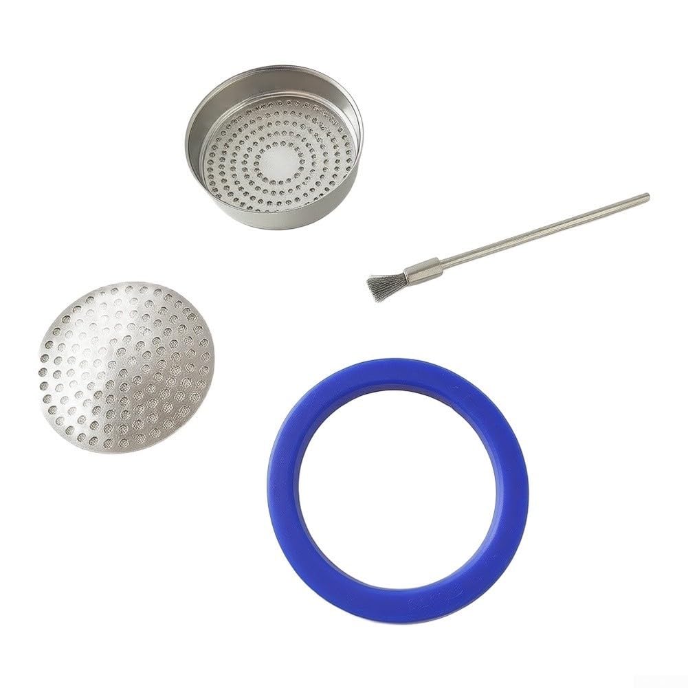 4er E61 Duschkreiseldichtring Edelstahl Set
