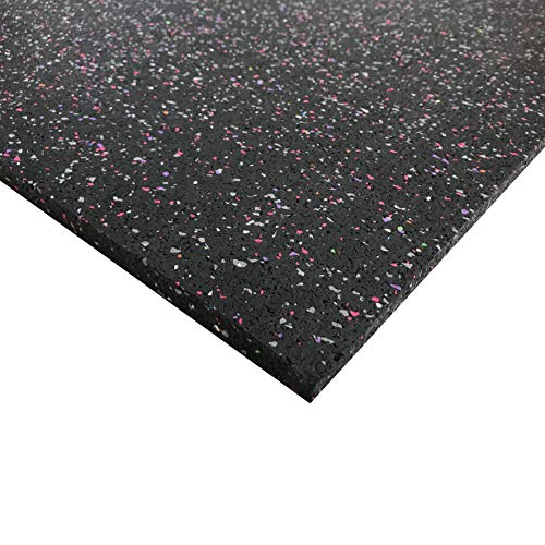 RevTime Anti-Vibration Mats, 28" x 28", 5/8" (15 mm) Thick Rubber Mats, Anti-Walk, Anti-Move, Anti-Noise for Washer, Dryer, Audio Equipment, Strength Training Equipment Mat (Pack of 2)