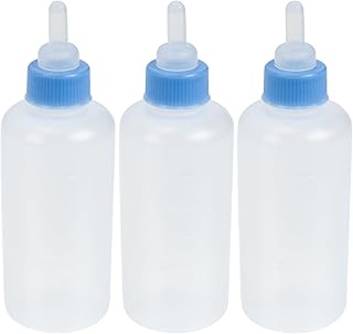 POPETPOP Baby Bottles Pet Feeding Bottle - 3Pcs Puppy Nursing Bottles Puppy Milk Feeder Dog Feeding Bottle Kitten Bottle Feeder Nursing Bottles for Kittens and Small Animal Baby Bottle