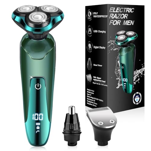 S For Men's Faces, Detachable Blade 3d Rotary For Shaving Wi