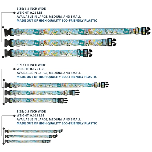 Collier de Chien Disney Olaf Boucle Clip Plastique Résistant - 4