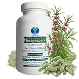 Herzgespannkraut 120 Kapseln echtes HERZGESPANN Herz & Kreislauf - Motherwort...