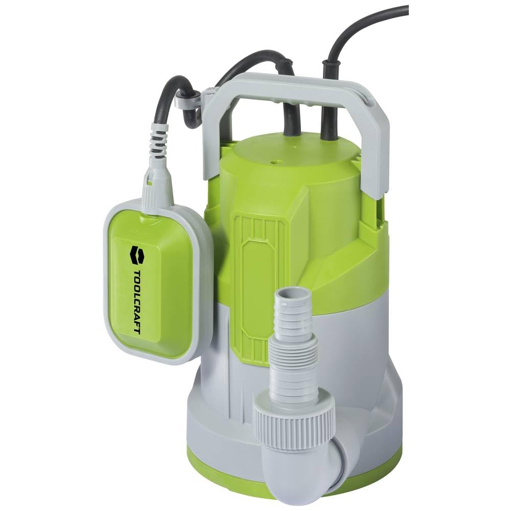 TOOLCRAFT TO-9632052 Pompa ad immersione acque chiare 8500 l/h 6 m