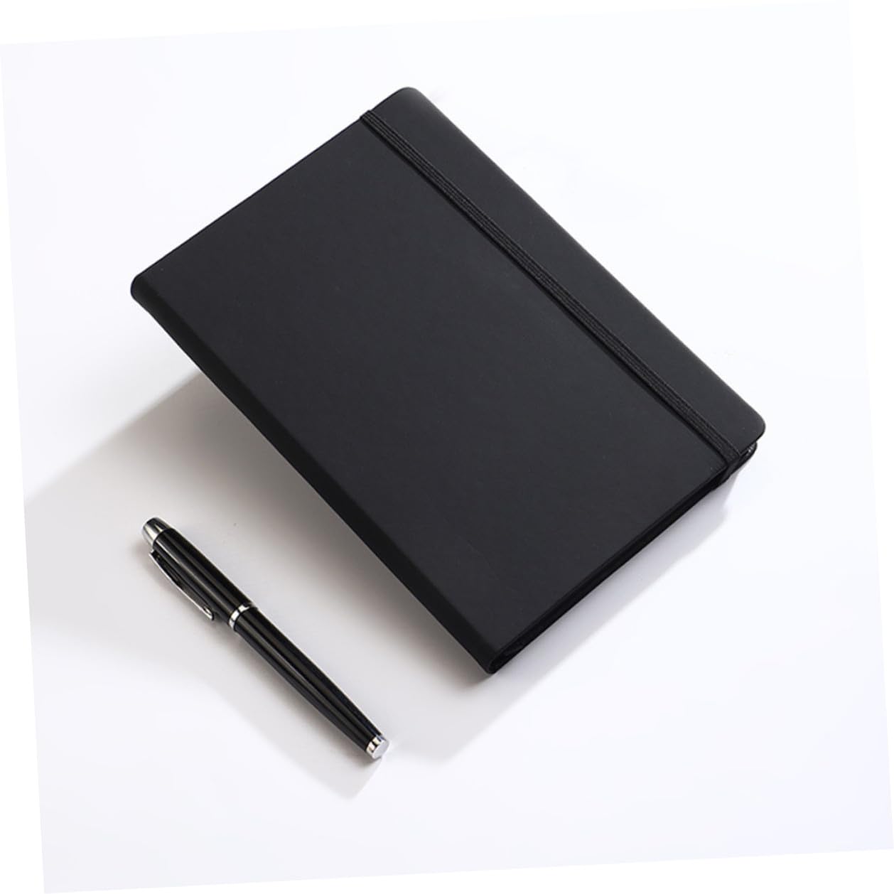 STOBAZA Quaderno Carta Nera A5 200 Pagine Diario a Pagina Nera Vuoto Per Schizzi Taccuino Multifunzione Creativo Per Appunti e Disegni Artistici Ufficio Scuola Casa