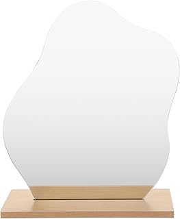 Irregular Shape Bedroom Tabletop Mirror with ...
