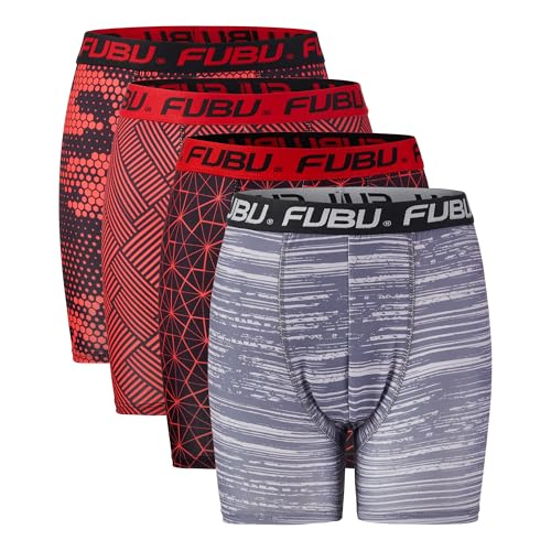 Fubu Boys Underwear 4 Pack, Boys Boxer Briefs, Underwear Boy Pack, Boys Boxers, Boys Underwear Boxer Briefs