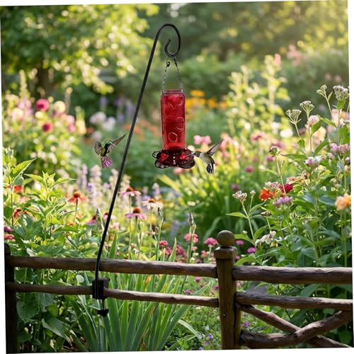 Support de mangeoire oiseaux haut de gamme pour rambarde de balcon 81cm