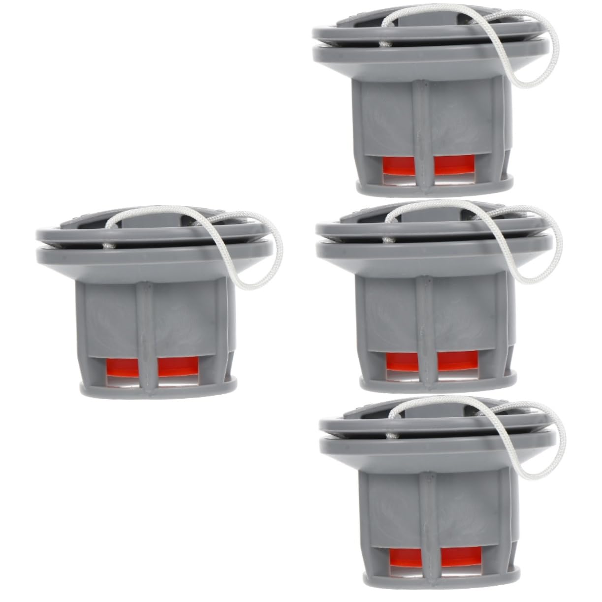 ifundom Valvola Dell'aria Del Kayak Gonfiabile Valvole Barca Sostituzione Accessori Per Barche Gonfiabili Adattatore Pompa Aria Pratica Grey Protezione Ambientale in Pvc