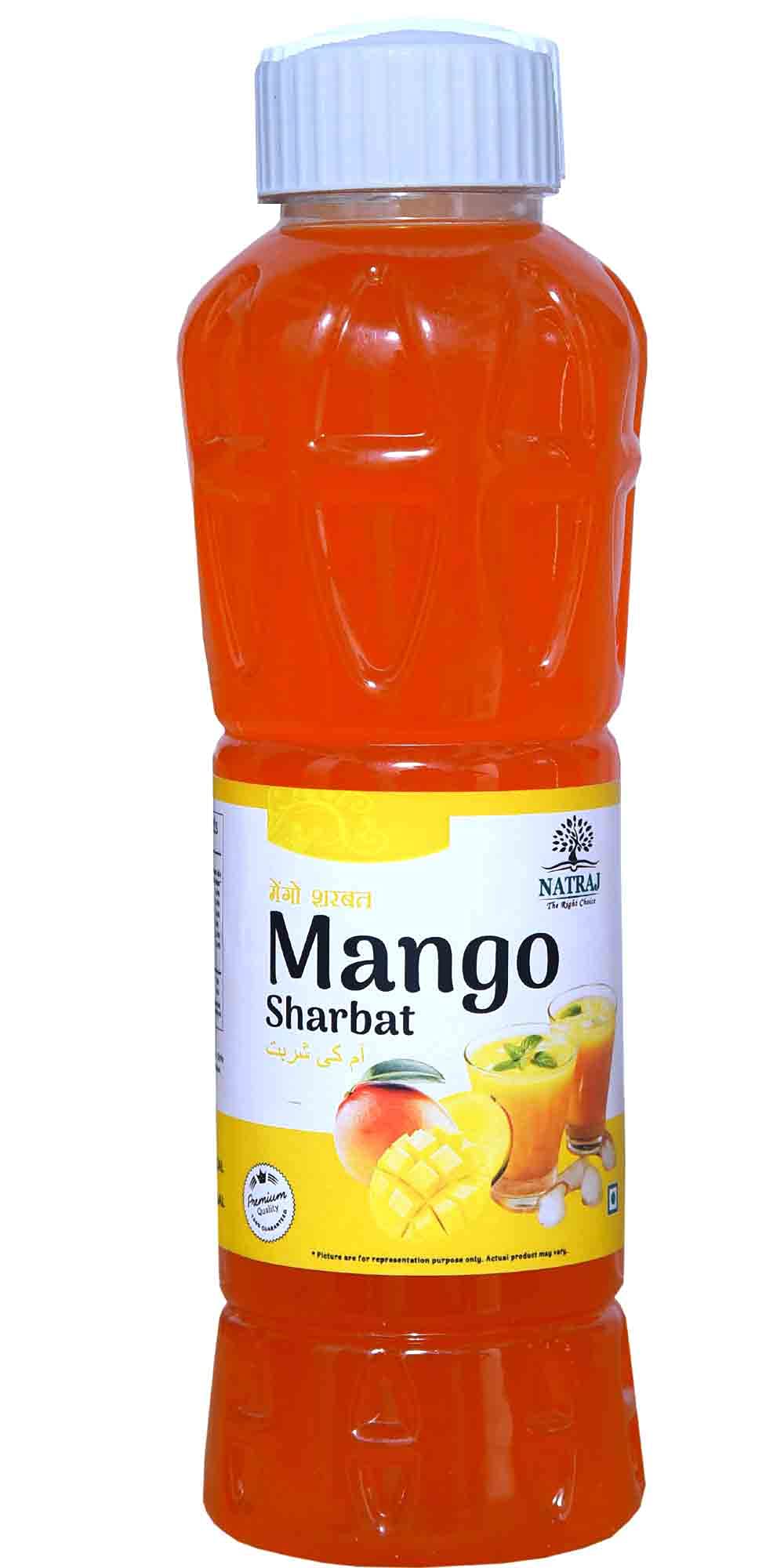 Natraj The Right Choice Mango Sharbat Syrup, 750 ml