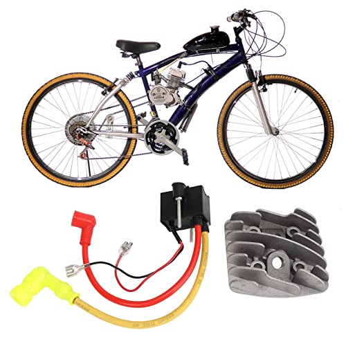 Tampa do cilindro do motor 105mm/4,13 polegadas para 49cc 50cc 60cc 66cc 70cc 80cc 2 tempos motor mo