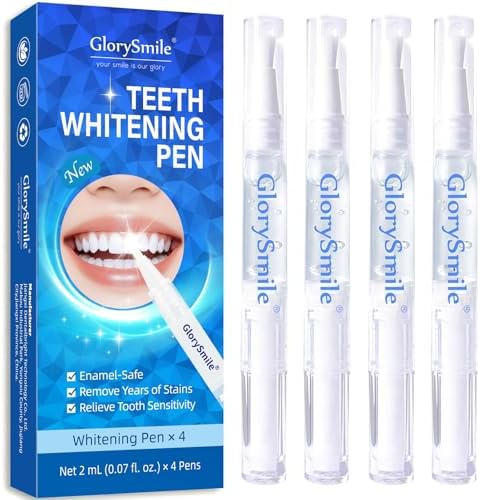 Teeth Whitening Pen 4-Pack, 35% Carbamide Peroxide Whitening Gel ...