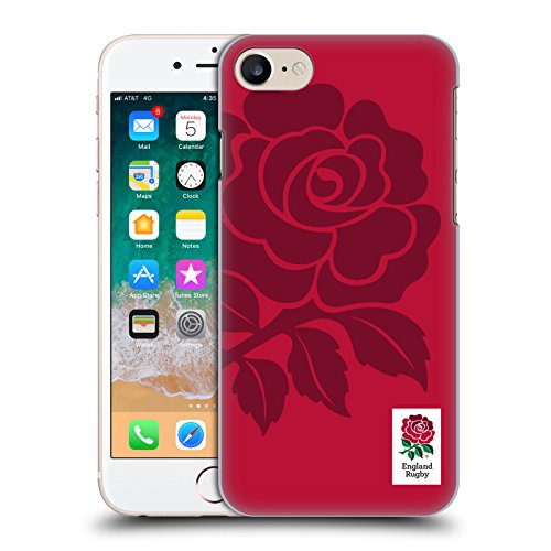 Carcasa rígida England Rugby para iPhone SE 2022 y 7/8 funda protectora rosa