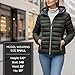 Michael Kors Womens Hooded Packable Puffer Jacket, Ivy, S