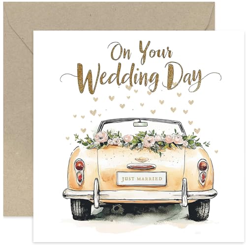 Wedding Day Greeting Cards for Bride and Groom - Modern Desi