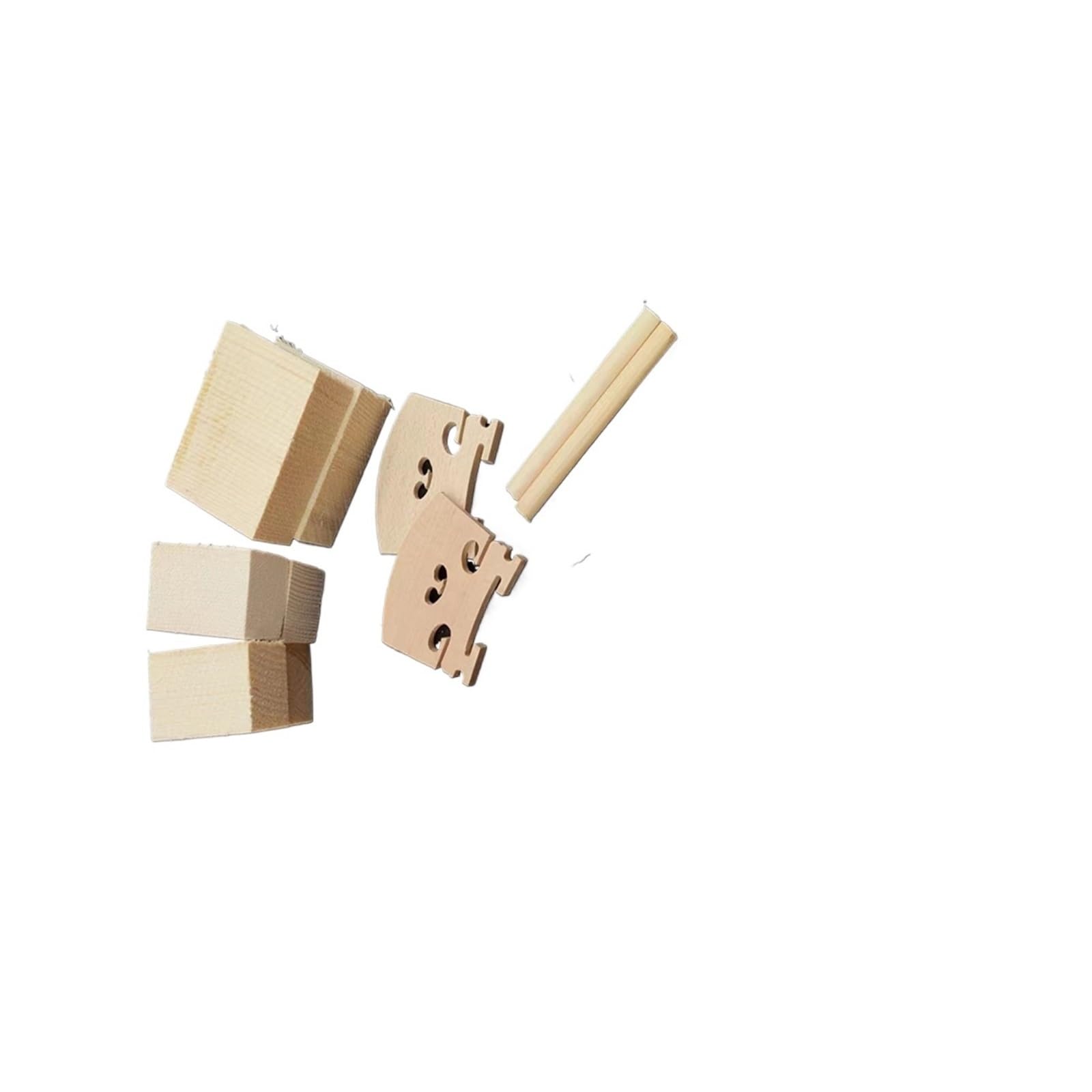 Ahorn Fichte Violine Craft Parts Bridge Bass Bar Set