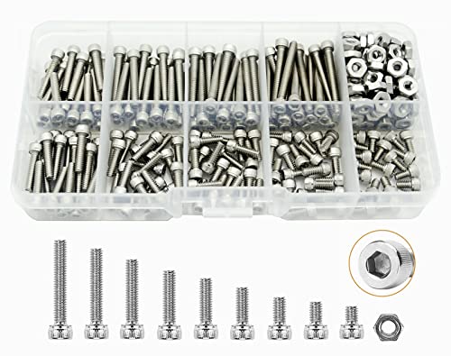 Vis à tête hexagonale acier inoxydable 304 UNC de haute précision