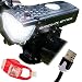 Bright Eyes 300 Lumen USB Rechargeable Micro Bike Light and Taillight - Reliable Bicycle Headlight