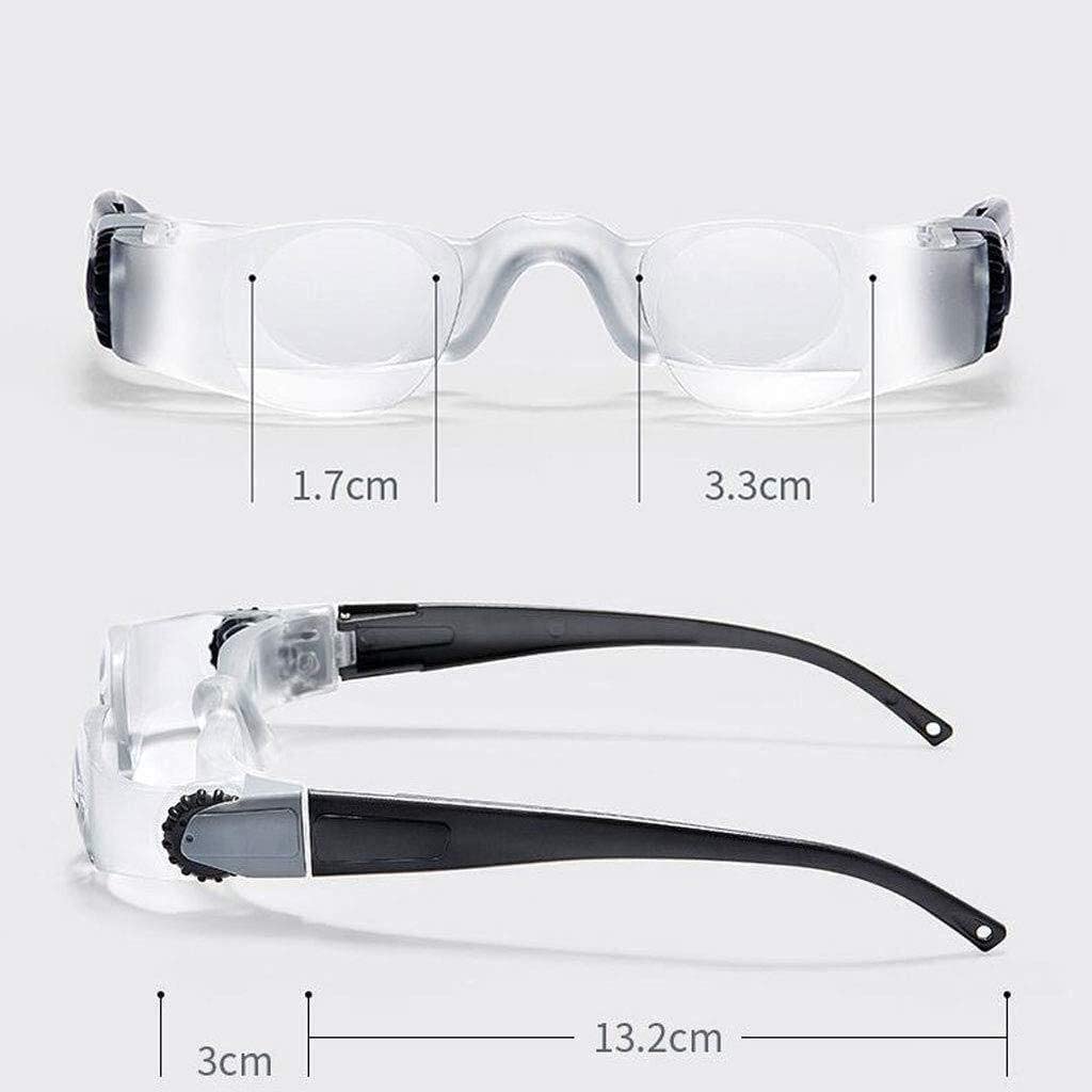 Cuffie con Lente d'Ingrandimento per Schermo 1,5 Volte - 3,8 Volte con Zoom per miopia Lente d'Ingrandimento per miopia HD Lente d'Ingrandimento con Messa a fuo