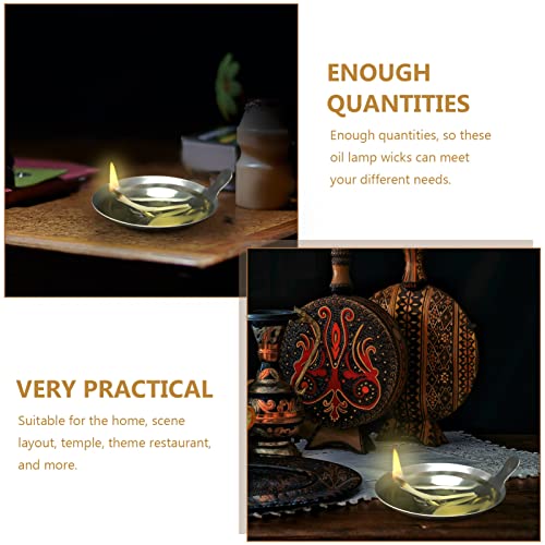 Set de mechas de aceite para hacer velas DIY miniatura 6