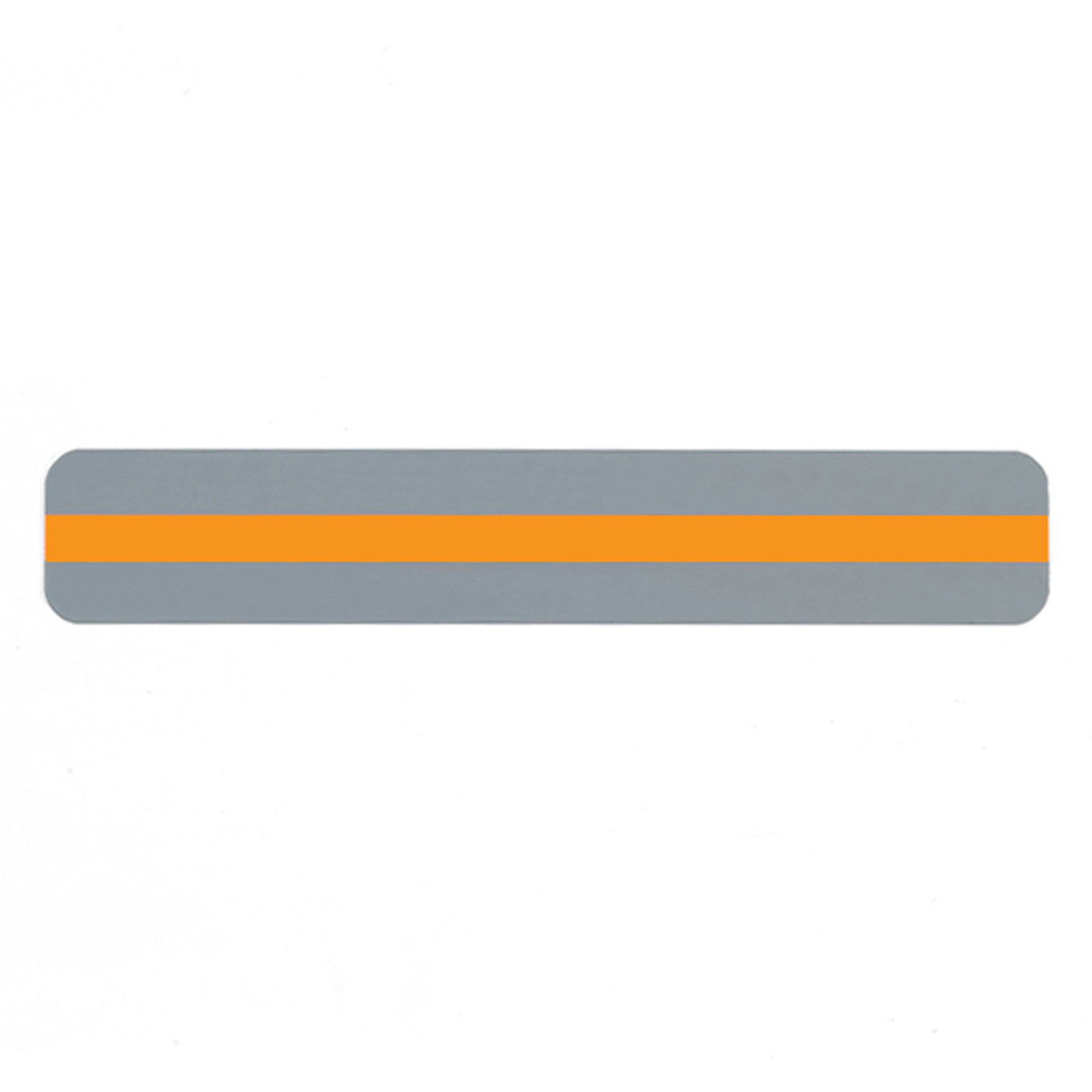 Ashley Productions ASH10804 Reading Guide Strip, 1.5" Wide, 8.5" Length, 0.05" Height, Orange