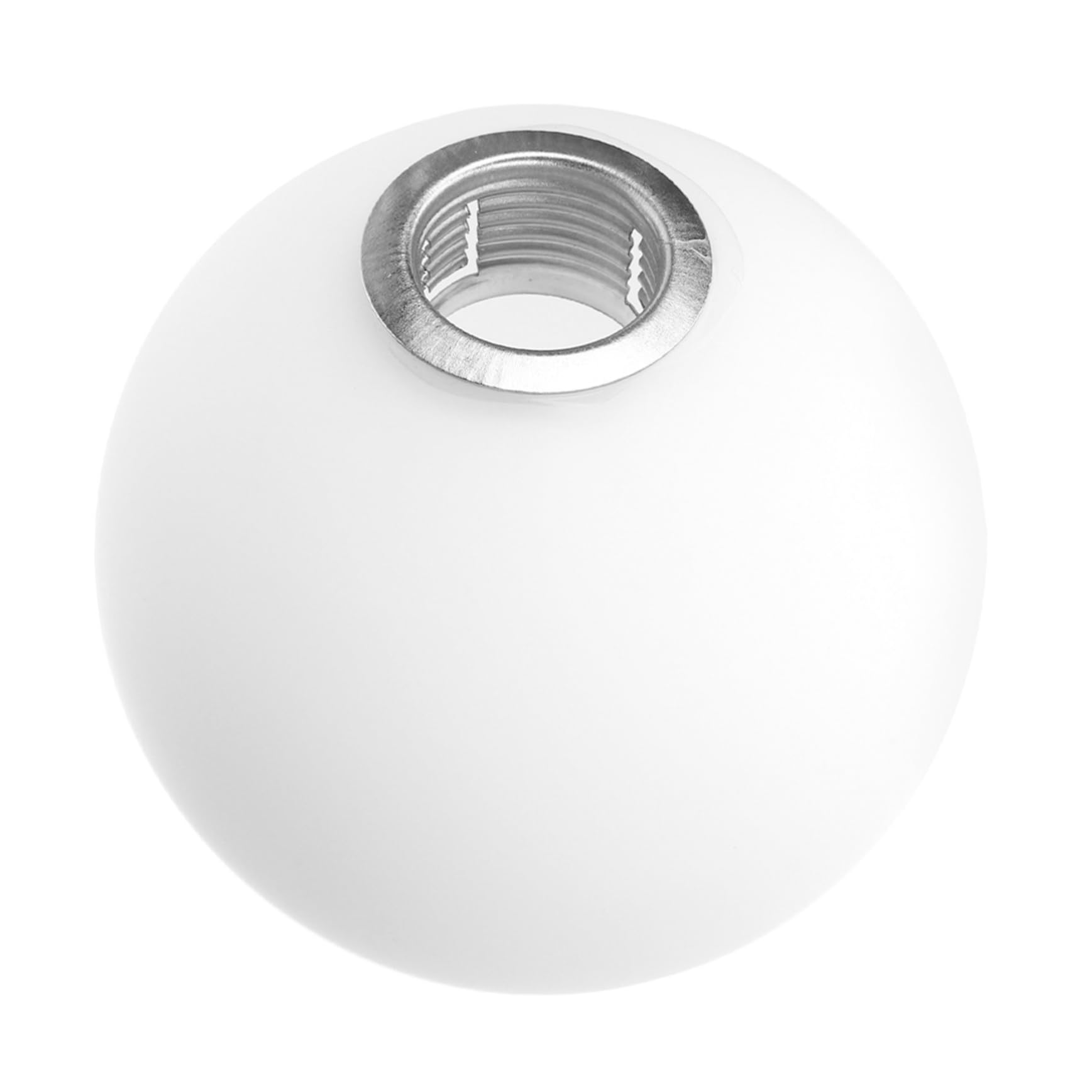 BESTonZON Replacement Light Globes Frosted Glass Globe Lamp Shade White Glass Globe Lamp Shade Replacement for Ceiling Wall Fixtures Lamp Posts Streetlights