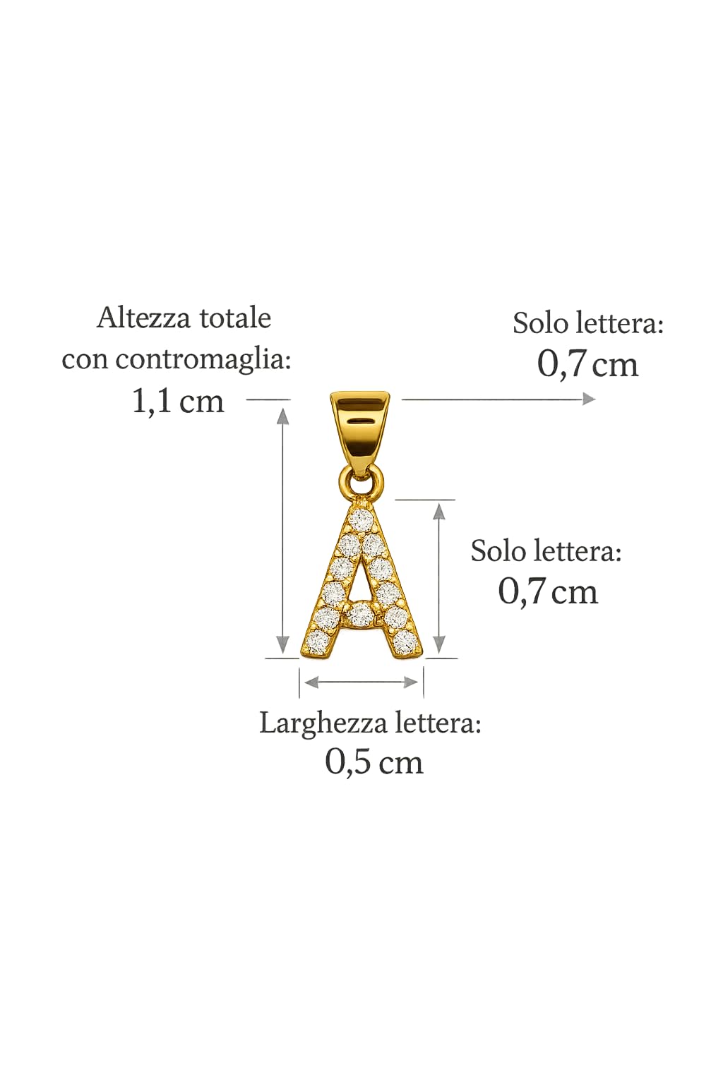 Collana Lettera del Cuore con Iniziale Zirconata e Cuore in Corallo Rosso naturale del Mediterraneo gioiello elegante minimal da donna ragazza