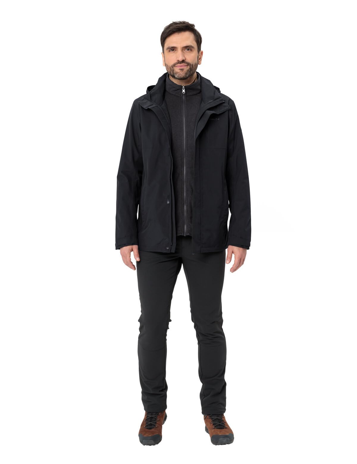 VAUDE Men's Rosemoor 3in1 Jacket Giacca doppia Uomo (Pacco da 1)