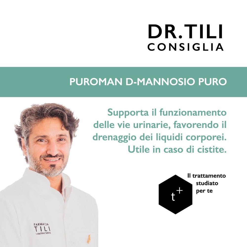 Puroman D-Mannosio puro 80 capsule Dr.Tili