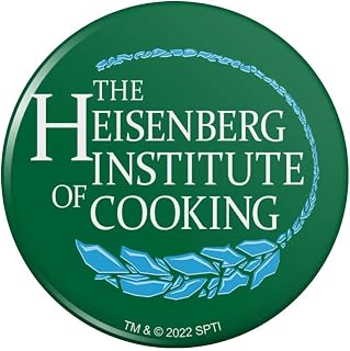 Breaking Bad Heisenberg Institute Kitchen Refrigerator Locker Button Magnet