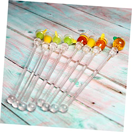BESTonZON 20 Pçs Copo De Vinho Vareta De Mexer Misturador De Martini Decoração De Café Misturador De