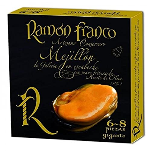 Mejillones Ramón Franco - 6/8 piezas, 115 gramos
