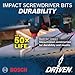 Bosch SDMSD24 24 pc. Driven Impact Screwdriving Custom Case Set