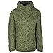 Produktbild Aran Mills Damen Klobig Kabel Wasserfallausschnitt Wolle Pullover Moosgrün - Moosgrün, M