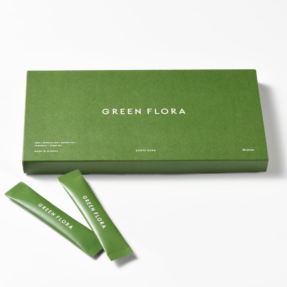 Amazon.co.jp: 【GREEN FLORA】（グリーンフローラ） 健康青汁 32包